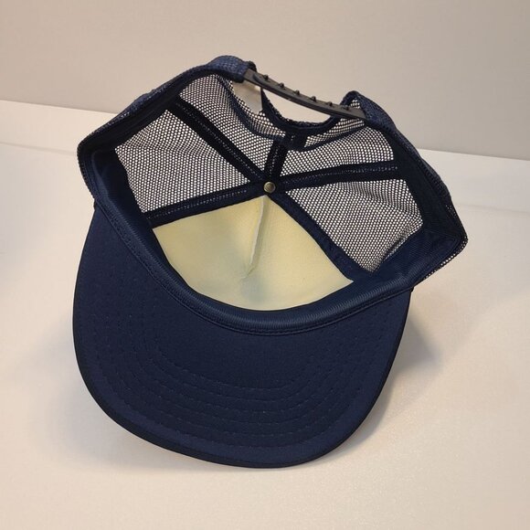 Vintage 90s Trucker Hat Acadia National Park Maine Patch Mesh Adjustable Hat - Picture 6 of 7